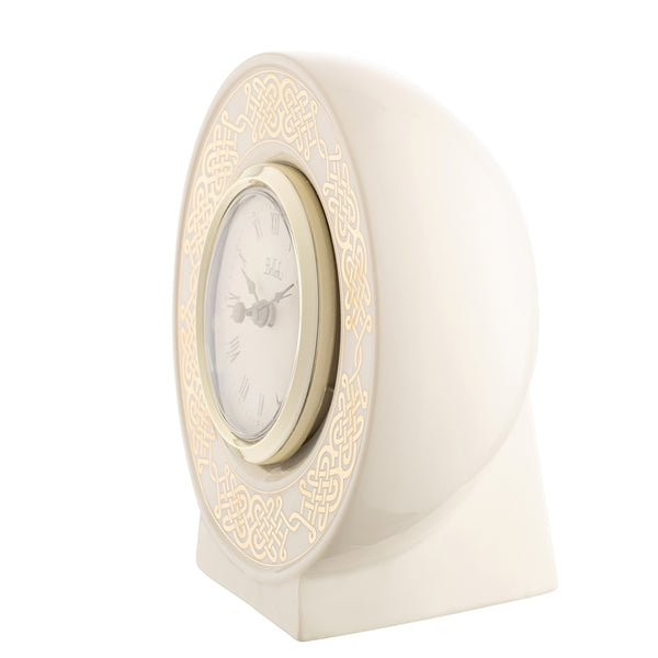 Belleek Belleek Classic Celtic Gold Clock