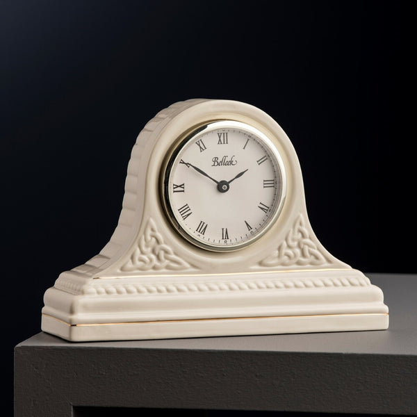 Belleek Belleek Classic Celtic Mantel Clock