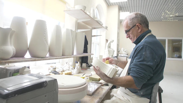 Belleek Belleek Classic Celtic Mantel Clock