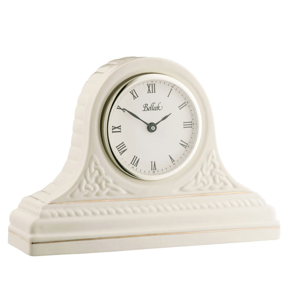 belleek Belleek Classic Celtic Mantel Clock