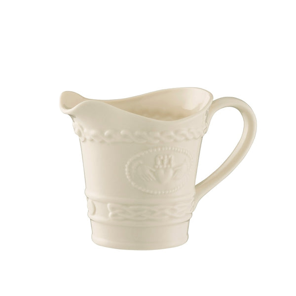 belleek Belleek Classic Claddagh Cream Jug