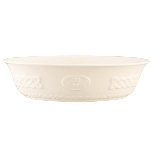 belleek Belleek Classic Claddagh Pasta Bowl