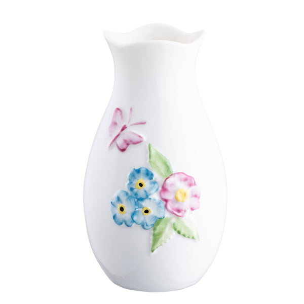 belleek Belleek Classic Forget Me Not Mini Vase