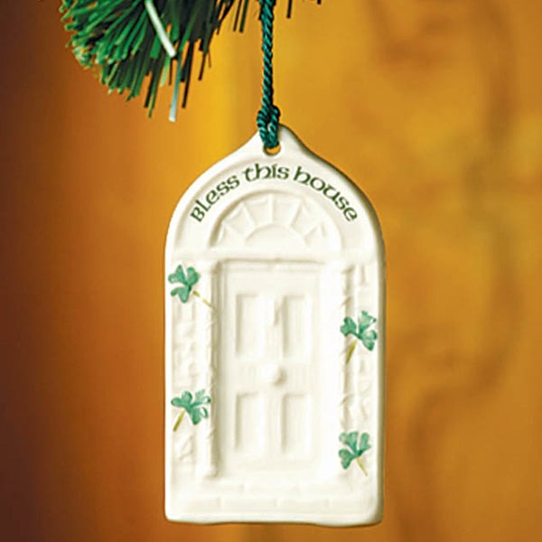 Belleek Belleek Classic House Blessing Ornament