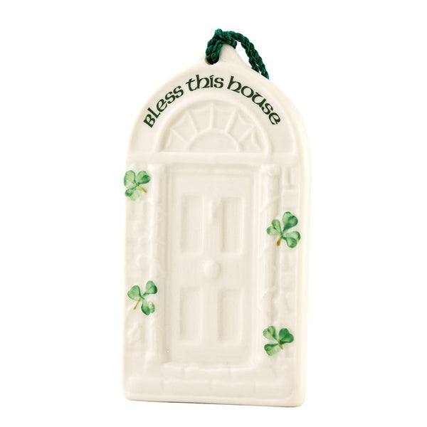belleek Belleek Classic House Blessing Ornament
