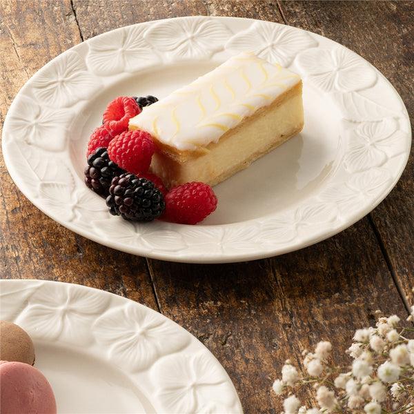 Belleek Belleek Classic Hydrangea 8"Plate Set Of 2