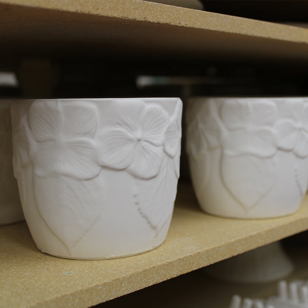 Belleek Belleek Classic Hydrangea Set Of Two Mugs