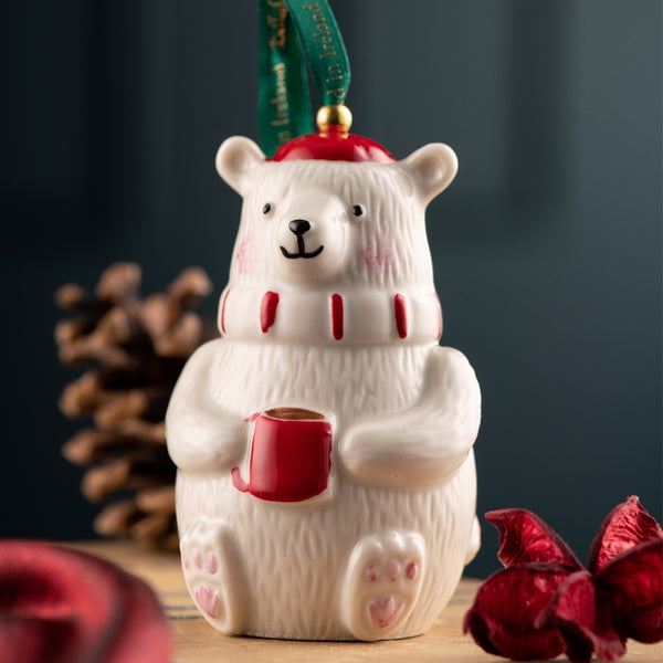 Belleek Belleek Classic Polar Bear Ornament
