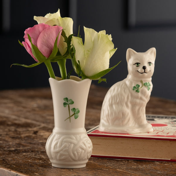 Belleek Belleek Classic Quizzical Cat