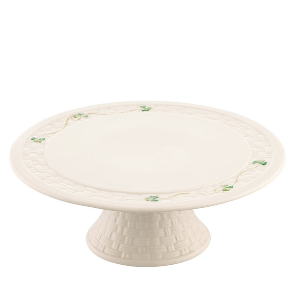 belleek Belleek Classic Shamrock Cake Stand