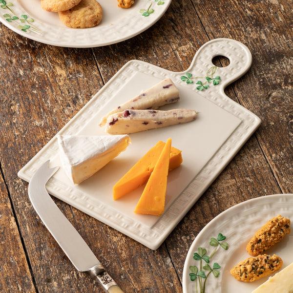 Belleek Belleek Classic Shamrock Cheese Board