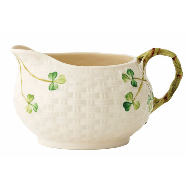 belleek Belleek Classic Shamrock Cream Jug