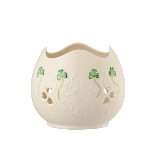 belleek Belleek Classic Shamrock Lace Votive