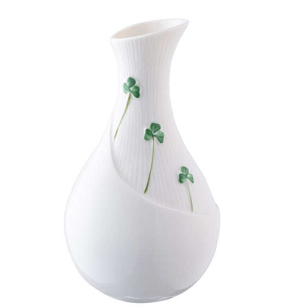 belleek Belleek Classic Shamrock Meadow 6" Vase