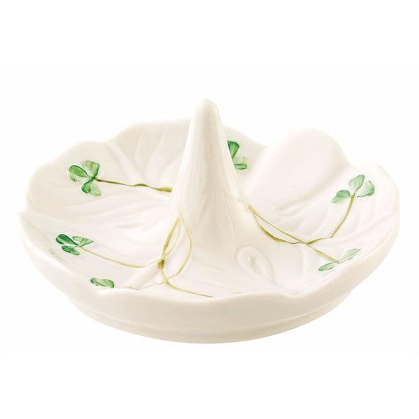 belleek Belleek Classic Shamrock Ring Holder