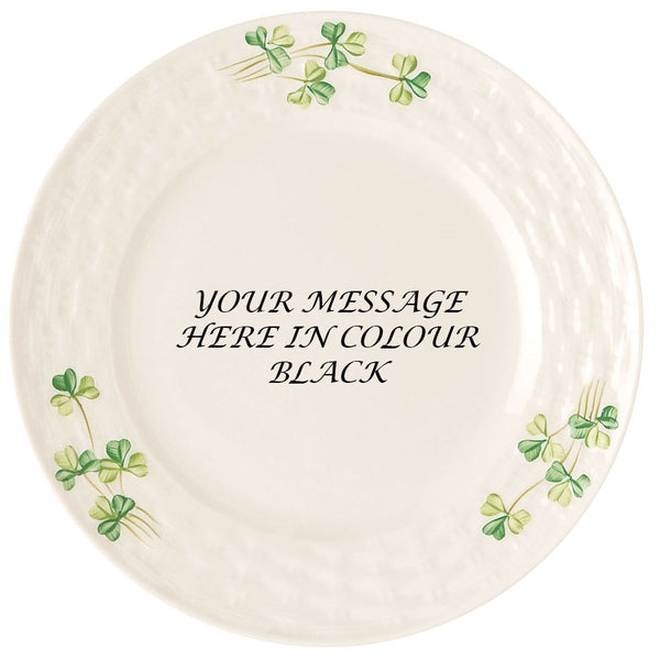 Belleek Belleek Classic Shamrock Side Plate