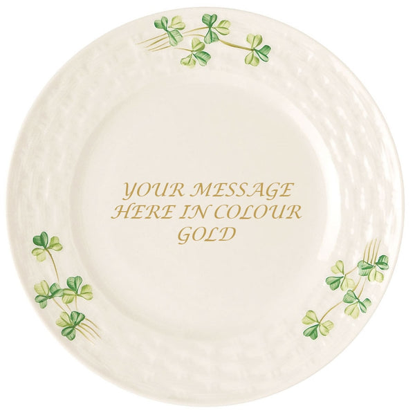 Belleek Belleek Classic Shamrock Side Plate