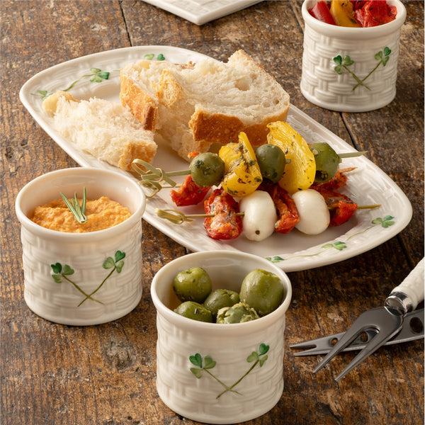 Belleek Belleek Classic Shamrock Tapas Set