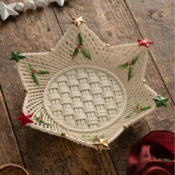Belleek Belleek Classic Star Basket