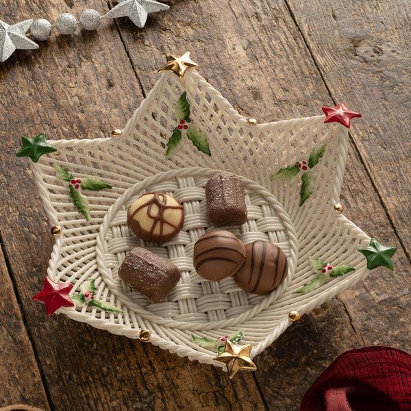 Belleek Belleek Classic Star Basket