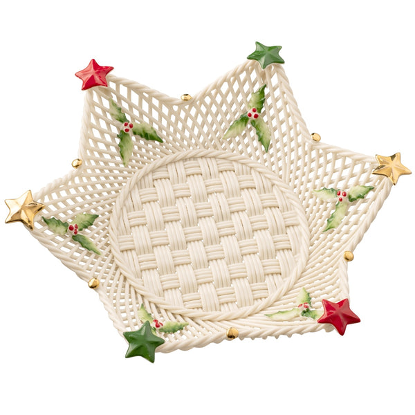 belleek Belleek Classic Star Basket