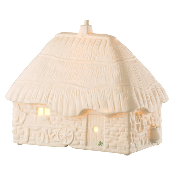 Belleek Belleek Classic Thatched Cottage Luminaire