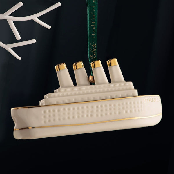 Belleek Belleek Classic Titanic Ornament