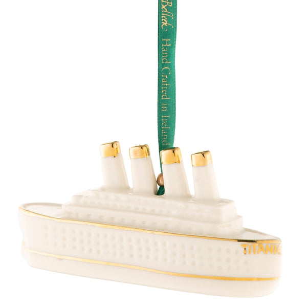 belleek Belleek Classic Titanic Ornament