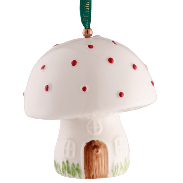 belleek Belleek Classic Toadstool Hanging Ornament