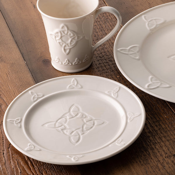 Belleek Belleek Classic Trinity Knot Side Plate