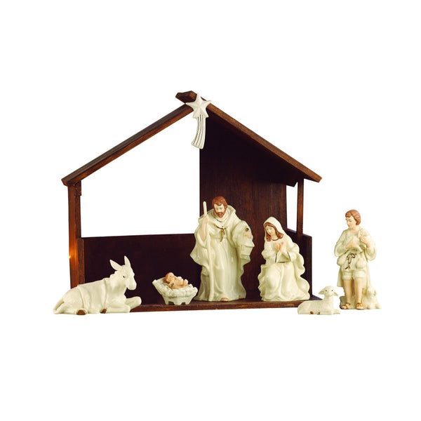 belleek Belleek Living 9 Piece Nativity Set