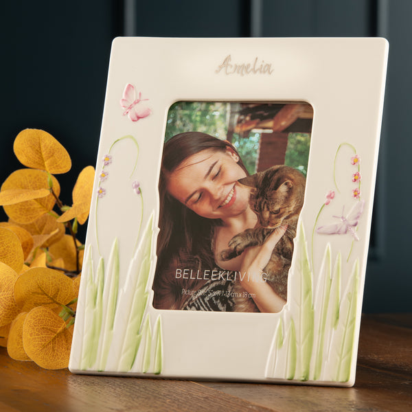 Belleek Belleek Living Botanical 5 X 7 Frame - Pink