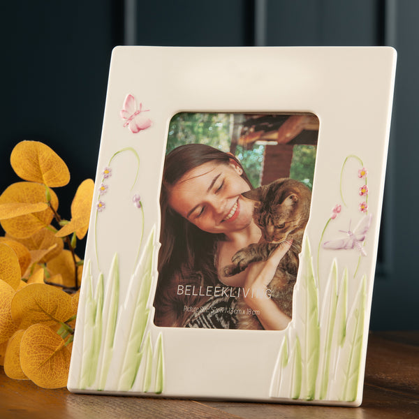 Belleek Belleek Living Botanical 5 X 7 Frame - Pink