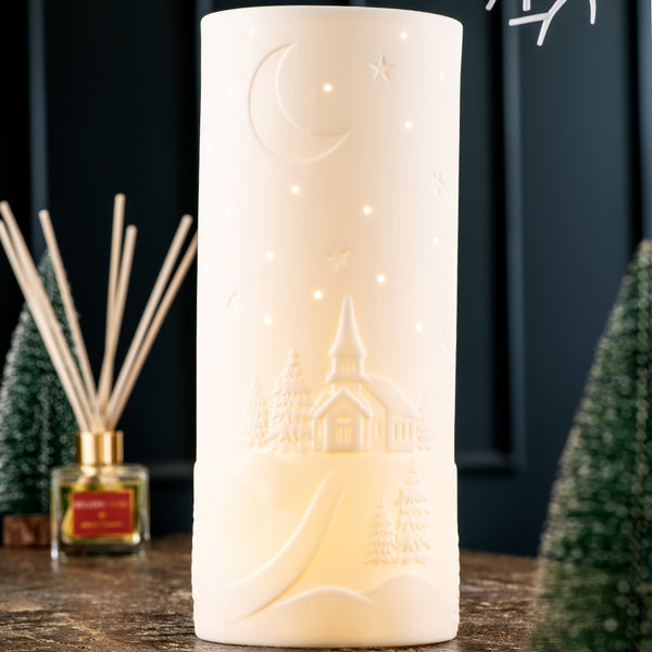 Belleek Belleek Living Church Scene Luminaire