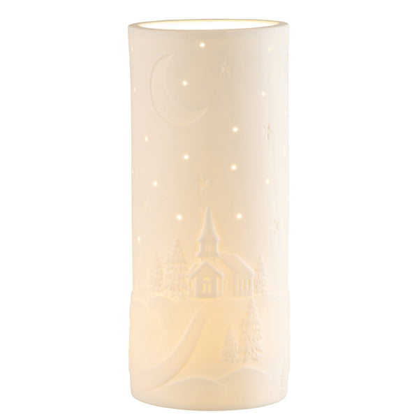 belleek Belleek Living Church Scene Luminaire