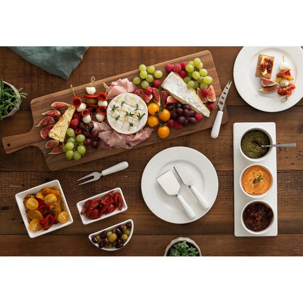 Belleek Belleek Living Erne Cheese Knife Set Of 4