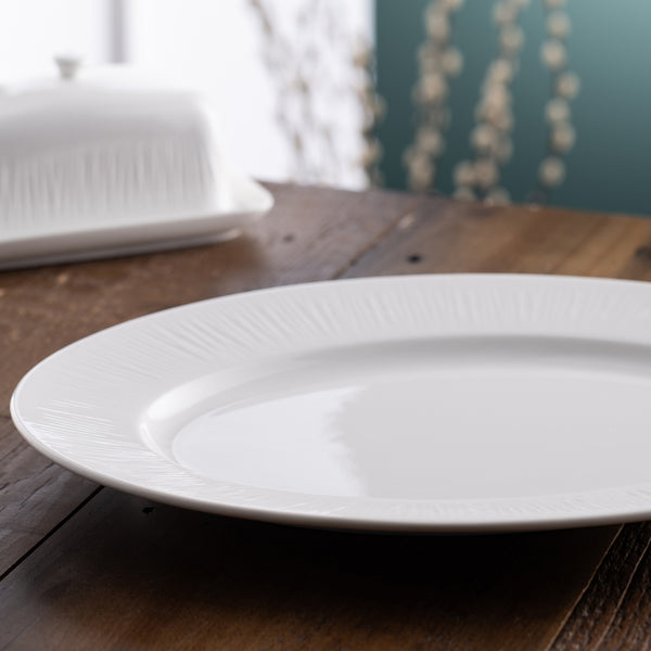 Belleek Belleek Living Erne Large Oval Platter
