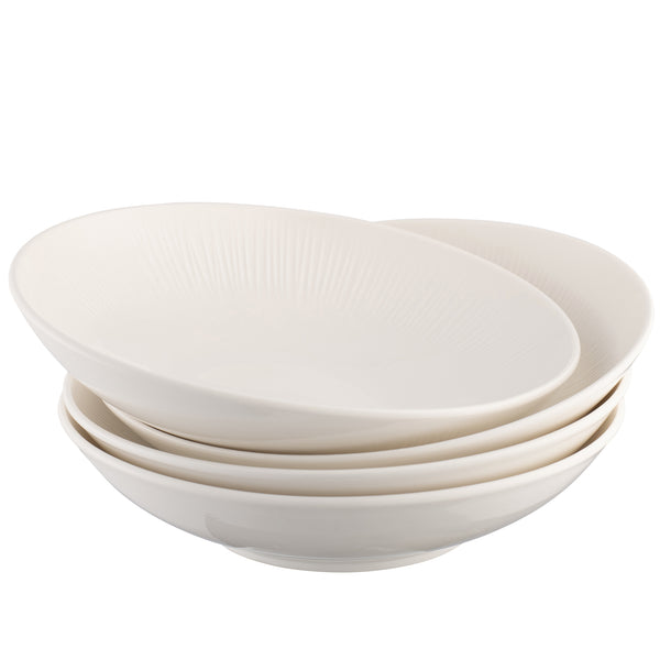 belleek Belleek Living Erne Pasta Bowls Set of 4