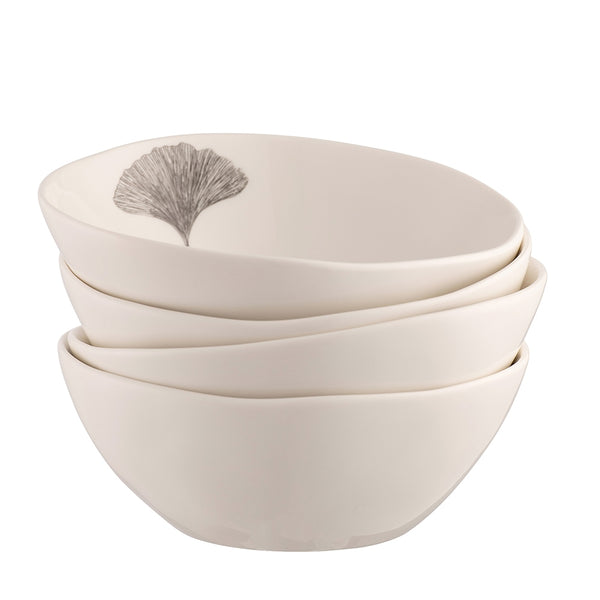 belleek Belleek Living Ginkgo Cereal Bowl - Set of 4