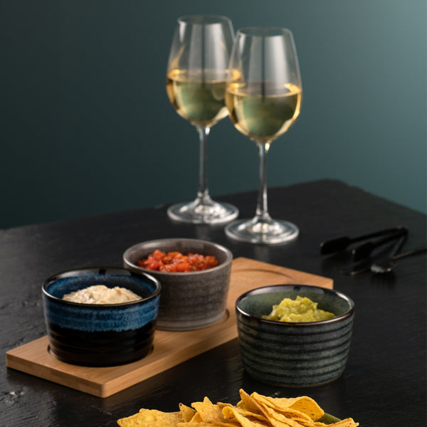 Belleek Belleek Living Koda Triple Bowl Set