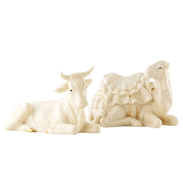belleek Belleek Living Manger Set - Ox and Camel