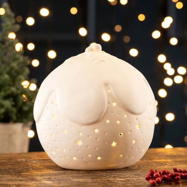 Belleek Belleek Living Plum Pudding Luminiare