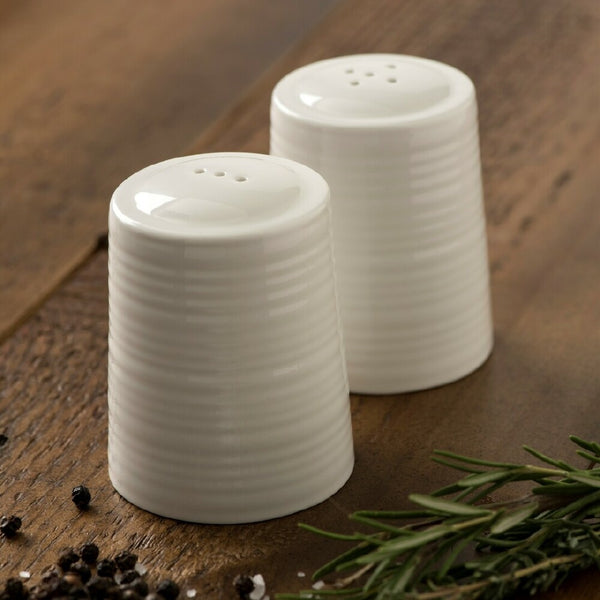 Belleek Belleek Living Ripple Salt & Pepper Set