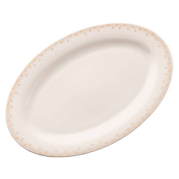 belleek Belleek Living Stardust Oval Platter