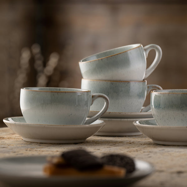 Belleek Belleek Living Tivoli Cup & Saucer Set Of 4