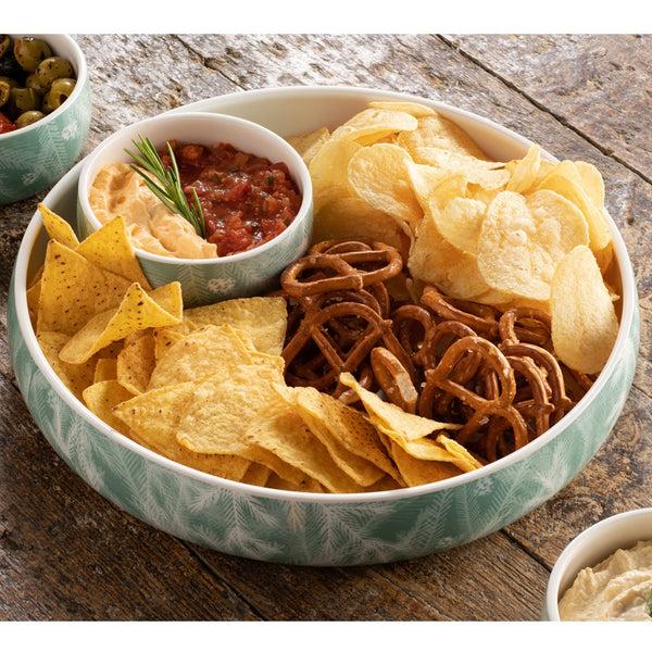 Belleek Belleek Living Winter Spruce Chip & Dip Set