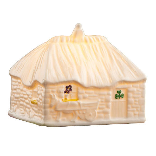 Belleek Belleek Classic Edition Piece 2025-Irish Thatched Cottage LED