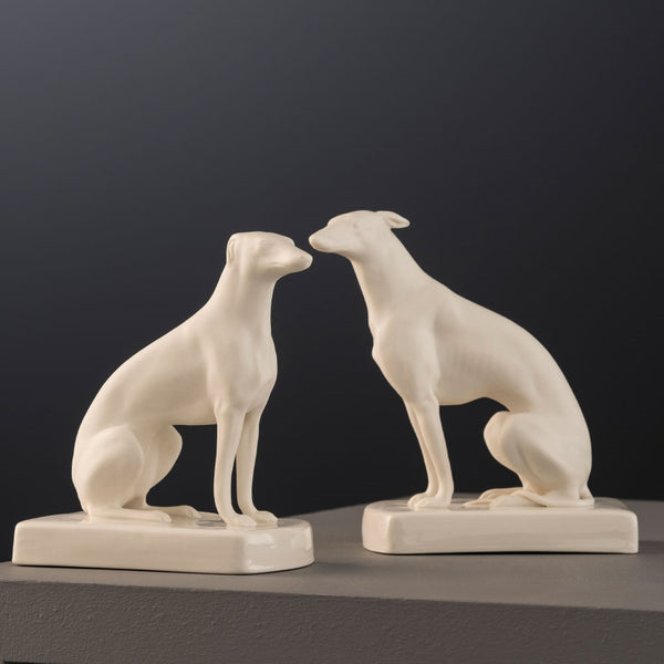 Belleek Belleek Classic Masterpiece Collection - Female Greyhound Sitting