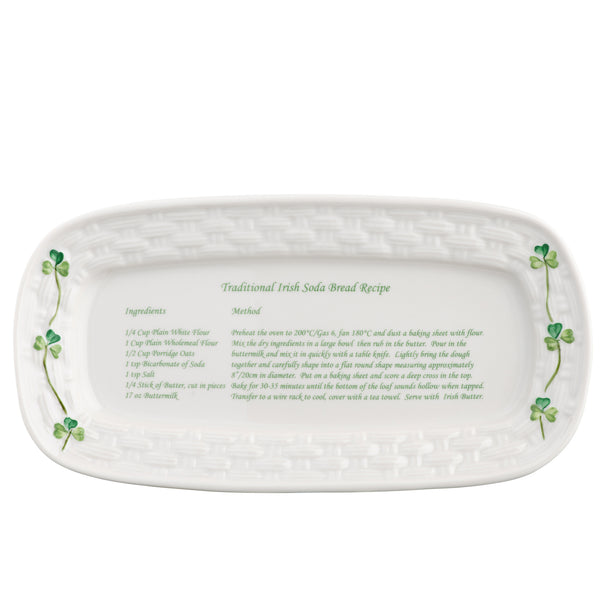 belleek Belleek Classic Shamrock Tray Irish Soda Recipe