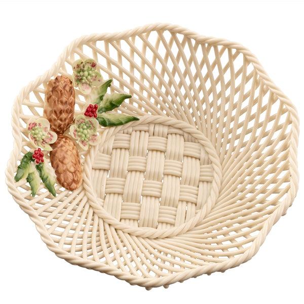 belleek Belleek Classic Wild Irish Hedgerow Winter Basket